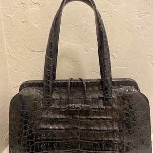 Nancy Gonzalez authentic crocodile hand bag